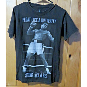 Muhammad Ali Float Like A Butterfly Sting Like A Bee T-Shirt Men’s Size Small